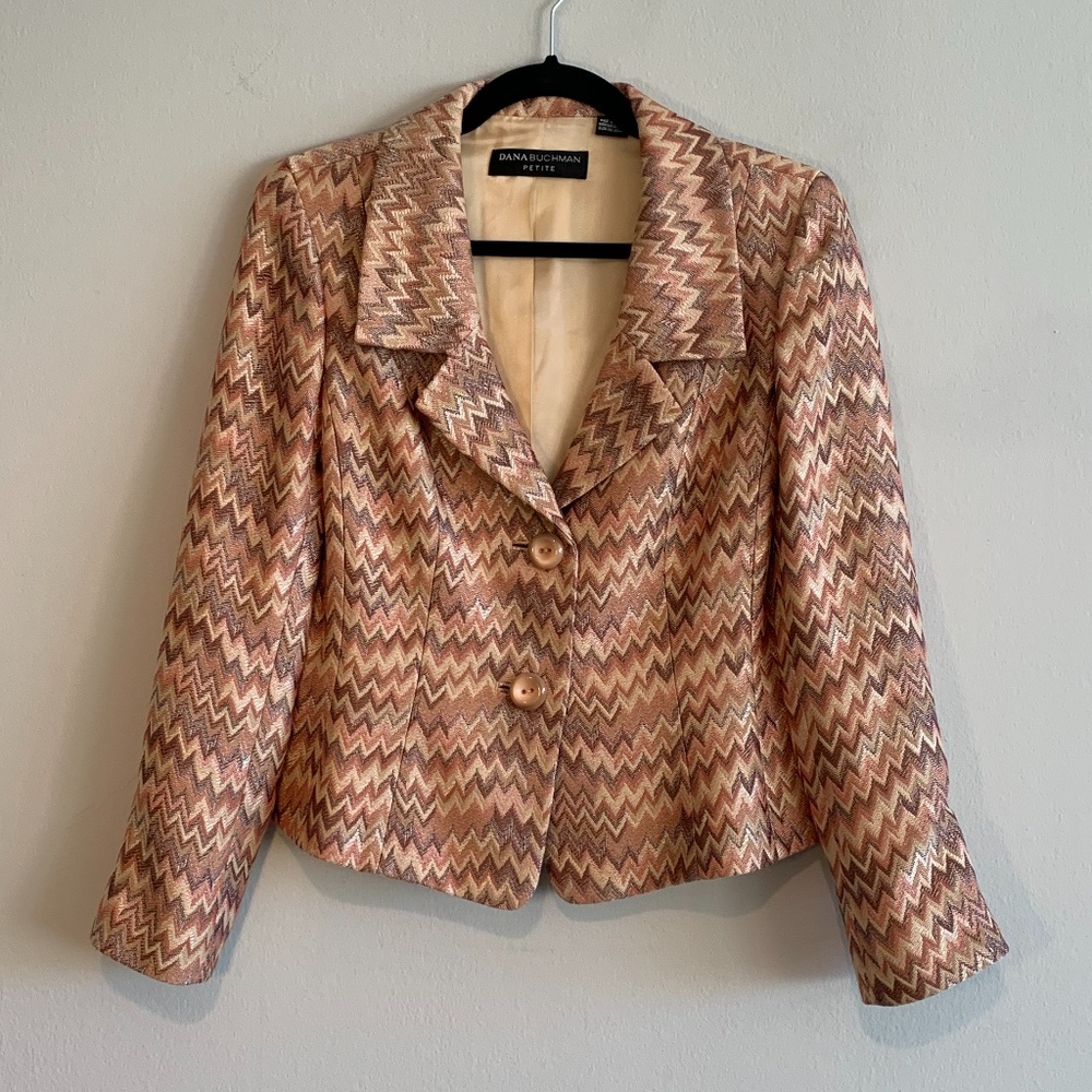 Vintage/Retro Dana Buchman Petite Blazer